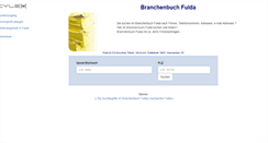Desktop Screenshot of cylex-branchenbuch-fulda.de